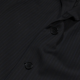 PIERRE BALMAIN Mens Blazer Jacket Grey Striped L