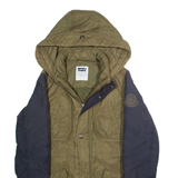 LEVI'S Womens Jacket Green Hooded M