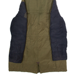 LEVI'S Womens Jacket Green Hooded M