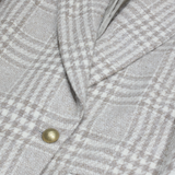 PENDLETON Womens Blazer Jacket Beige Wool Plaid XL