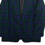 PENDLETON Mens Blazer Jacket Blue Wool Plaid L