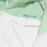 BILLABONG Womens Parka Coat White Hooded XL