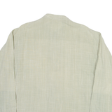 Womens Blouse Green High Neck Long Sleeve XL