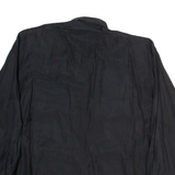 SPENGLER Womens Shirt Black Collared Long Sleeve M