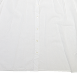 JULIETTA Womens Shirt White Collared Sleeveless M