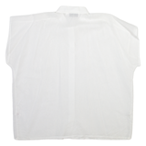 JULIETTA Womens Shirt White Collared Sleeveless M