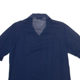 JULIETTA Womens Shirt Blue Collared M