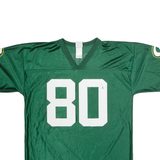 NFL Green Bay Packers Home #80 Driver Mens Jersey Green USA V-Neck L