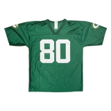 NFL Green Bay Packers Home #80 Driver Mens Jersey Green USA V-Neck L