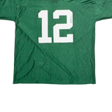 NFL Green Bay Packers Home #12 Rodgers Mens Jersey Green USA V-Neck 2XL