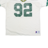 CHAMPION Green Bay Packers Alternate #92 White Mens Jersey White 90s USA XL