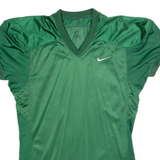 NIKE American Football Template Mens Jersey Green USA V-Neck 2XL