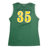 NIKE West #35 Basketball Mens Jersey Green Sleeveless USA V-Neck XL