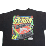 HENDRICK MOTORSPORTS William Byron #24 Nascar Racing Mens T-Shirt Black USA 3XL