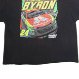 HENDRICK MOTORSPORTS William Byron #24 Nascar Racing Mens T-Shirt Black USA 3XL