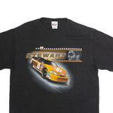 CHASE AUTHENTICS Tony Stewart #20 NASCAR Racing Mens T-Shirt Black USA L