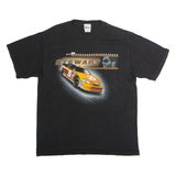 CHASE AUTHENTICS Tony Stewart #20 NASCAR Racing Mens T-Shirt Black USA L
