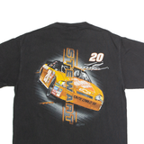 CHASE AUTHENTICS Tony Stewart #20 NASCAR Racing Mens T-Shirt Black USA L
