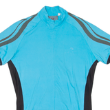 CRONICS Cycling Mens Jersey Blue 1/2 Zip S