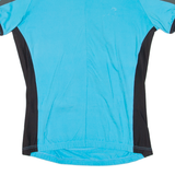 CRONICS Cycling Mens Jersey Blue 1/2 Zip S