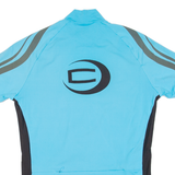 CRONICS Cycling Mens Jersey Blue 1/2 Zip S