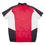 CRANE Cycling Mens Jersey Red 1/2 Zip L