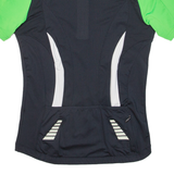 Cycling Mens Jersey Green 1/2 Zip M