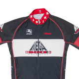 MEGA BIKE Cycling Mens Jersey Red Full Zip M