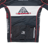 MEGA BIKE Cycling Mens Jersey Red Full Zip M