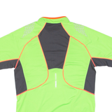 PRO TOUCH Cycling Mens Jersey Yellow 1/2 Zip L