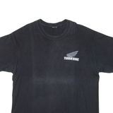 TURN ONE Mens T-Shirt Black XL