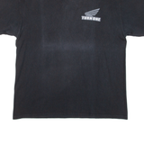 TURN ONE Mens T-Shirt Black XL