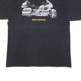 TURN ONE Mens T-Shirt Black XL