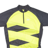 BRUNEX Cycling Mens Jersey Yellow 1/4 Zip M