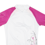 Cycling Womens Jersey Pink 1/2 Zip M