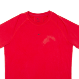 NIKE Womens T-Shirt Red XL