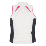 Cycling Womens Jersey Pink Sleeveless 1/2 Zip M