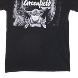 GILDAN Greenfield Festival Mens T-Shirt Black M