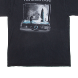 GILDAN Turbostaat Mens T-Shirt Black XL