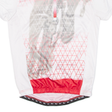 CRIVIT Cycling Mens Jersey Red 1/4 Zip M