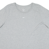 NIKE Womens T-Shirt Grey XL
