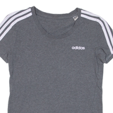 ADIDAS Womens T-Shirt Grey XS