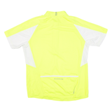 DARE2B Cycling Mens Jersey Yellow 1/2 Zip L