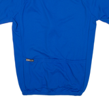 Cycling Mens Jersey Blue 1/2 Zip M