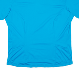Cycling Mens Jersey Blue 1/4 Zip 2XL