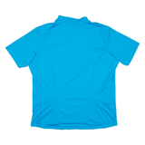 Cycling Mens Jersey Blue 1/4 Zip 2XL