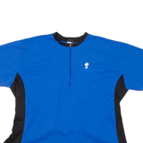 Cycling Womens Jersey Blue 1/2 Zip 2XL