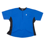 Cycling Womens Jersey Blue 1/2 Zip 2XL