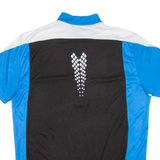 CRANE Cycling Mens Jersey Blue 1/2 Zip XL