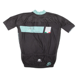 Cycling Mens Jersey Black Full Zip L